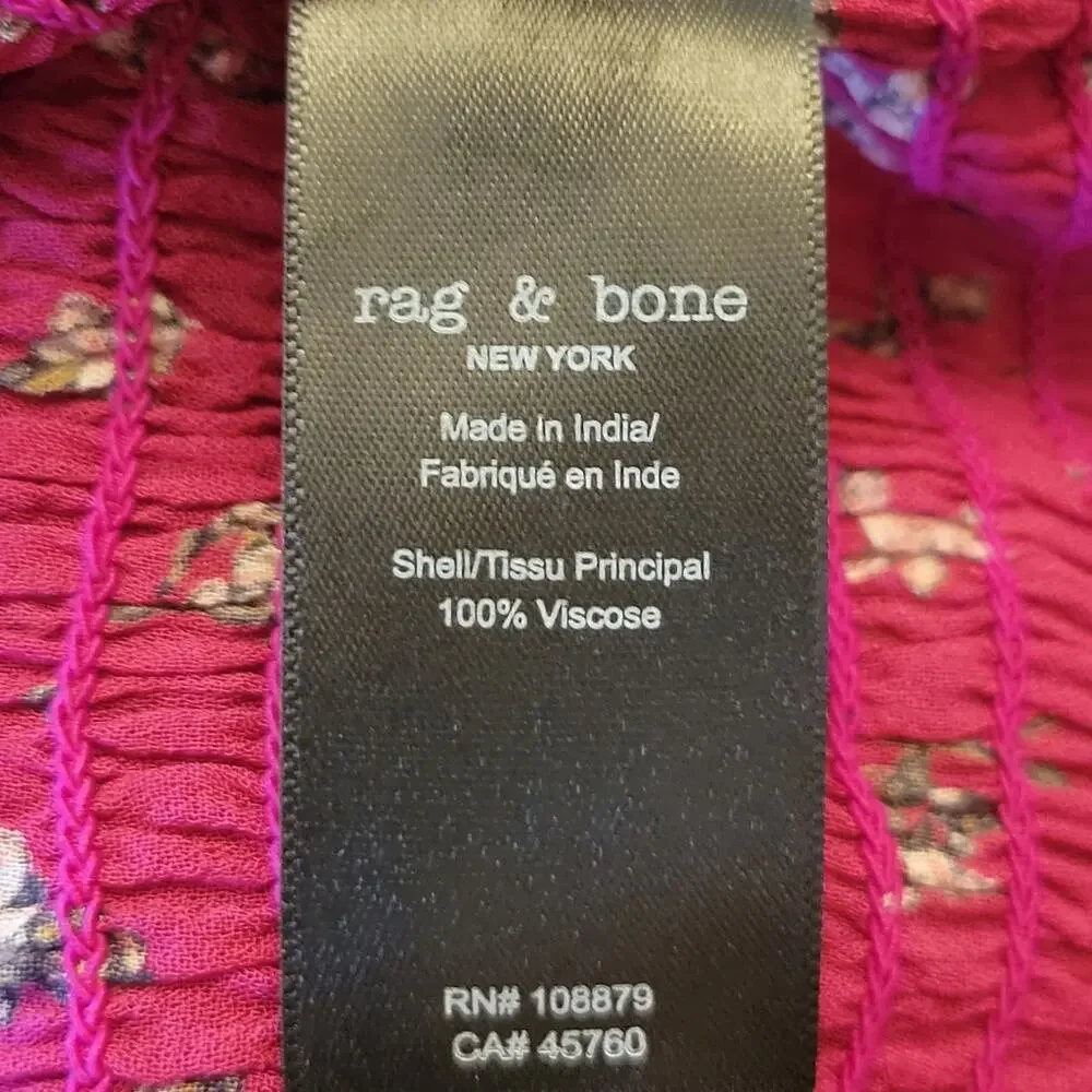 rag & bone floral top